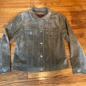 Eddie Bauer Seattle suede jacket